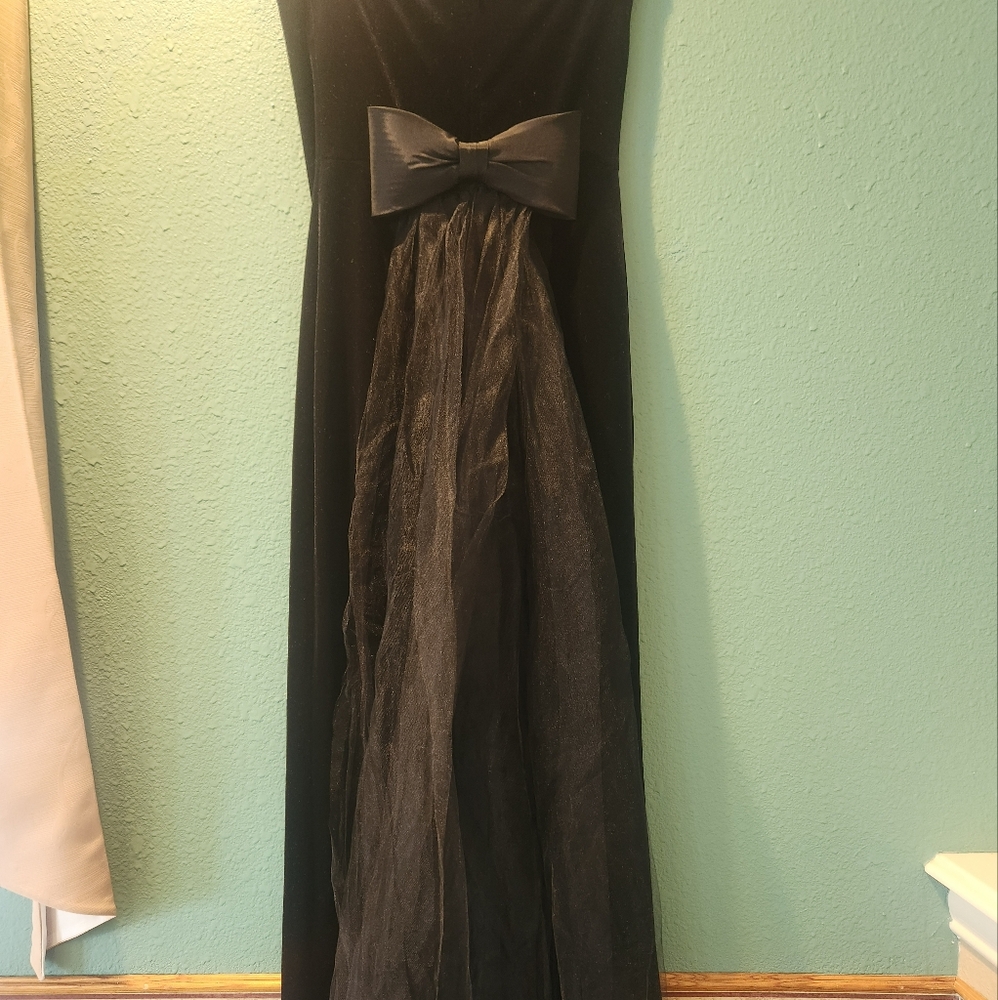Vintage Jessica Mcclintock Tube Dress With Tulle At The Back dress GUNNE SAX